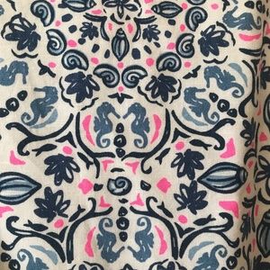 Vinyard Vines Dress XL , seahorse medallion print , short sleeved